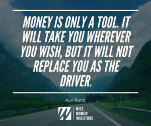 Quote About Money as Tools with Scenic Photo